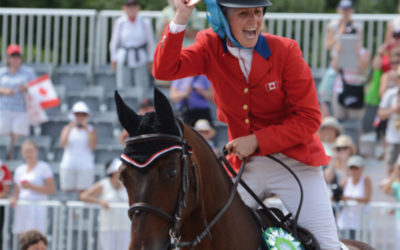 Jessica and Pavarotti on way to 2019 Pan Am Games